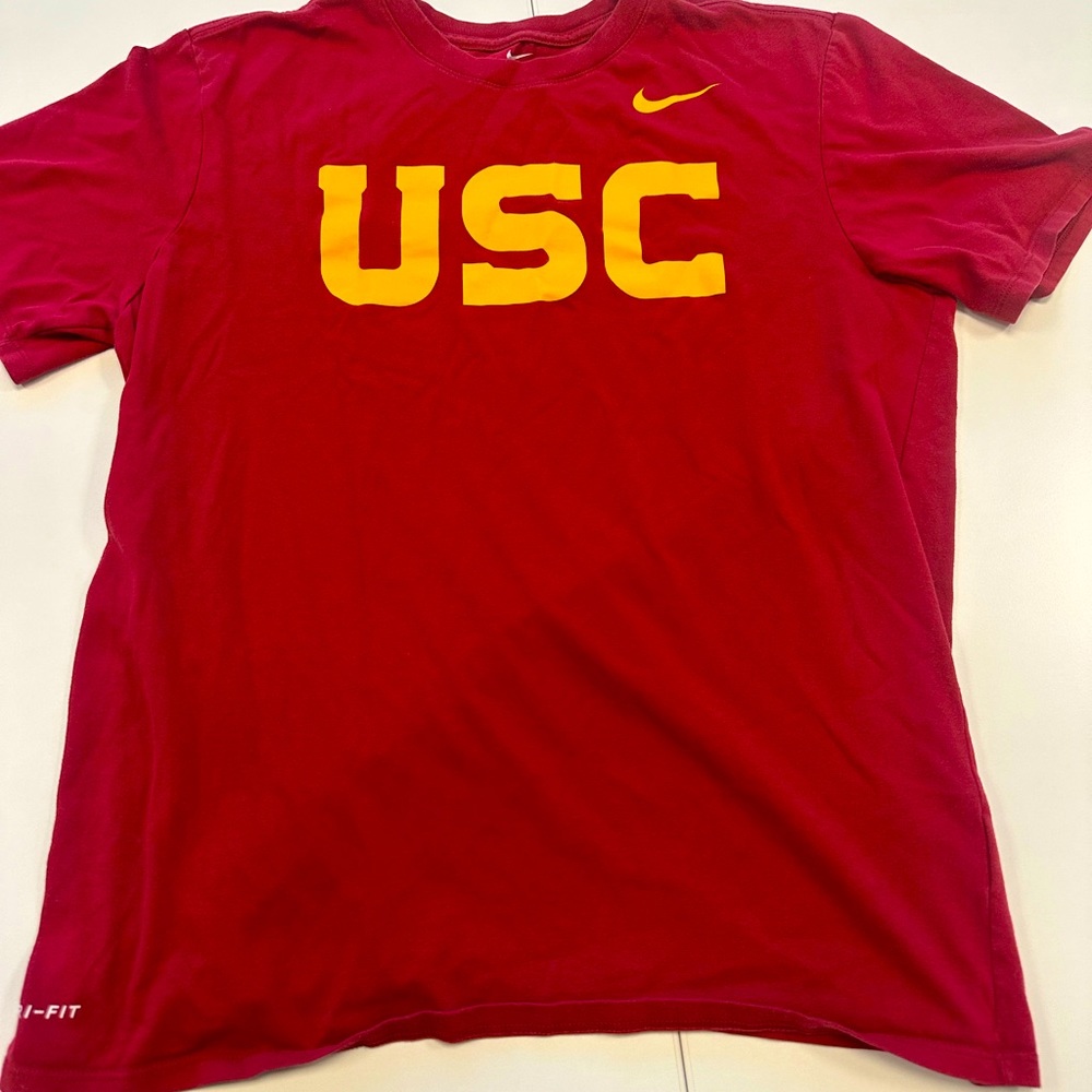 USC Nike dri-fit EUC sz L t shirt rare
